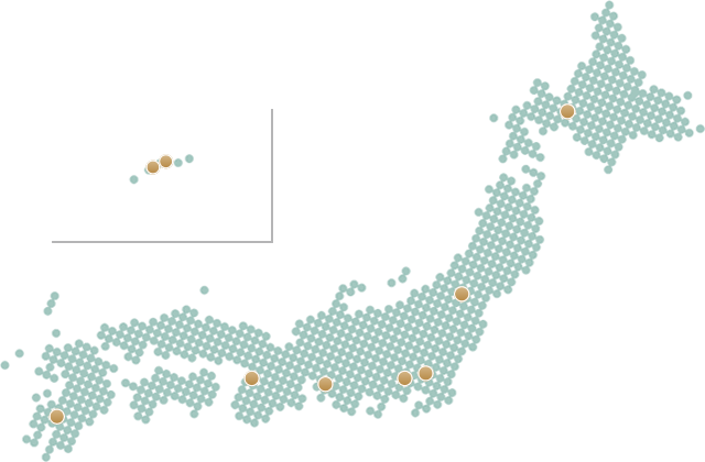 ベストウェスタンホテルグループMAP