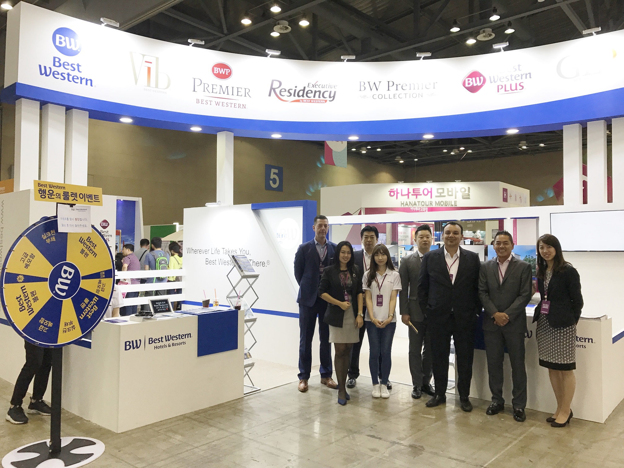 ベストウェスタンホテルグループ HANATOUR International Travel Show 2017に出展
