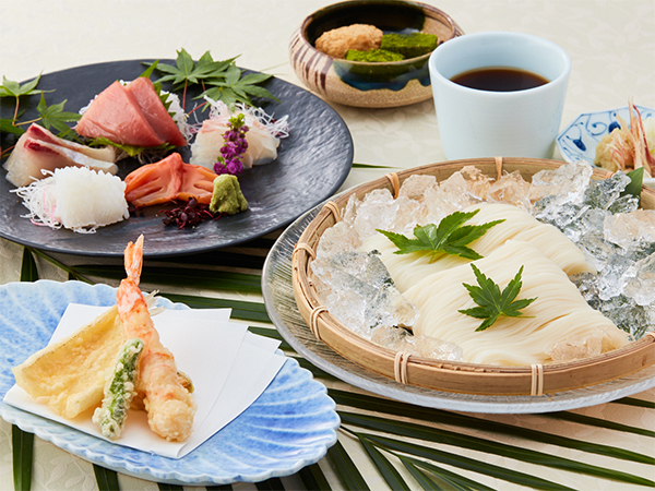 【中津川】天ぷらお造りそうめん御膳
