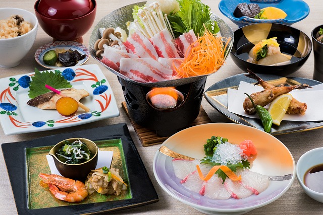 しらがね会席 5,000円(税別)