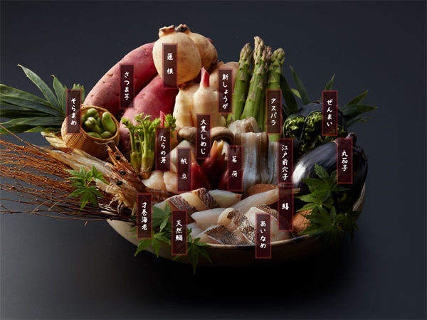 天ぷら 海産物のこだわり