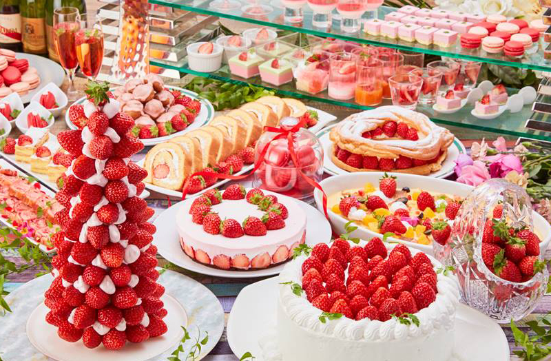 Berry Happy Wednesday!フレッシュ苺食べ放題!!苺スイーツバイキング