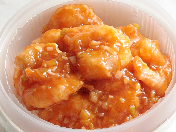 ⑪海老チリ丼 1,200円