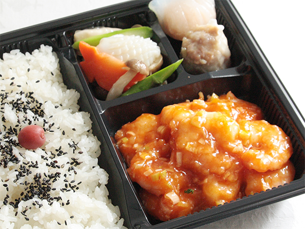 ⑮海老チリ弁当 1,200円