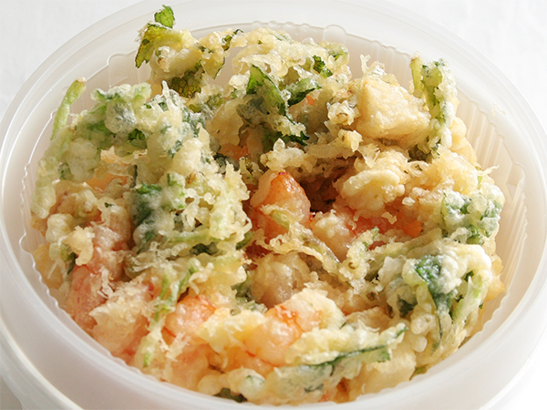 ⑦かき揚げ丼 1,200円