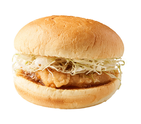 ㉜甘辛チキンバーガー 500円